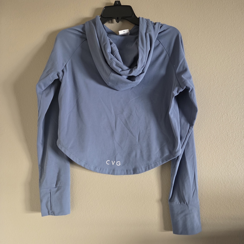 Constantly Varied Gear CVG Sky Blue Crop Hoodie